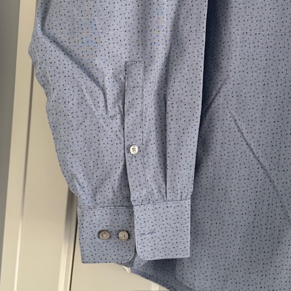 4 Men's Calvin Klein Button Dress Shirts 17.5" 34/35 - Regular Fit - Picture 8 of 14